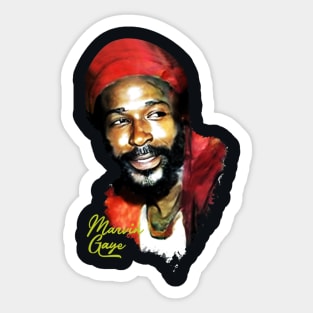 Vintage Marvin Gaye Sticker